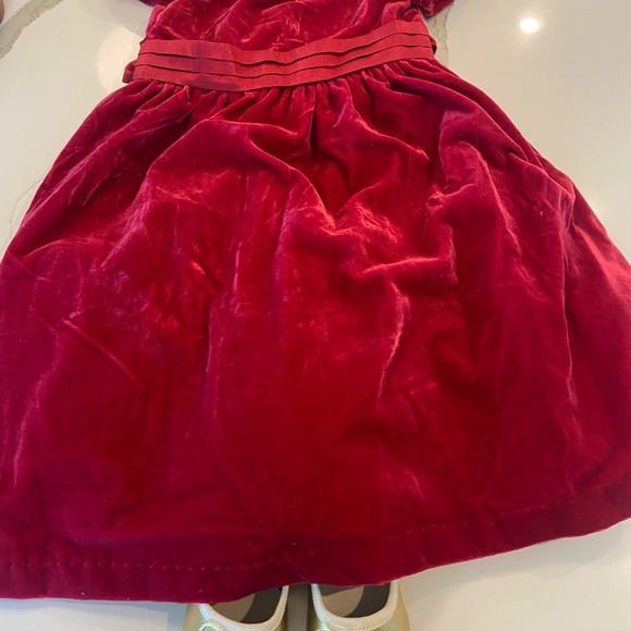 Gymboree Velvet Special Occassion Ruby Dress - Picture 4 of 5